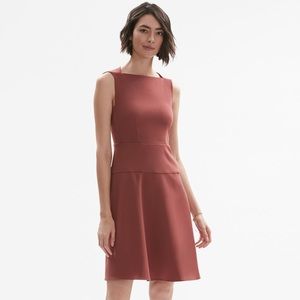 MM Lafleur Cindy Dress Brick Red Size 2 NWT